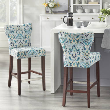 Floral counter height chairs hot sale